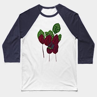 Calathea houseplant - Midnight Baseball T-Shirt